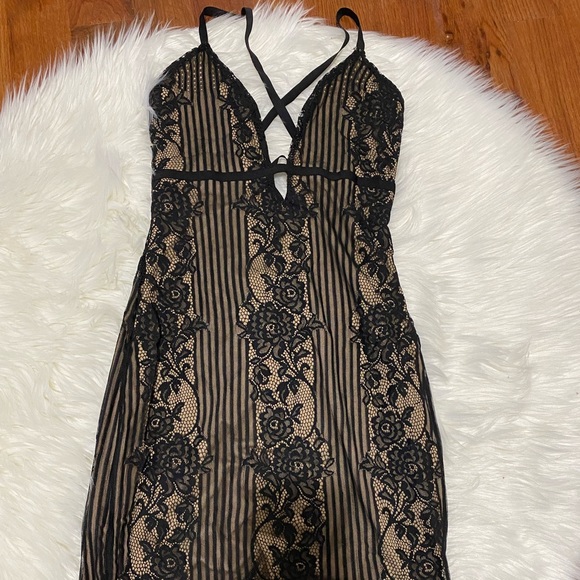 NBD Black Lace Dress - Picture 1 of 5